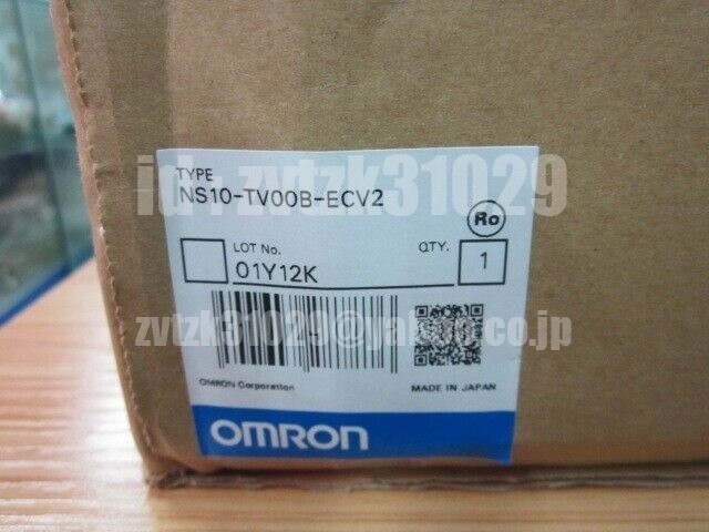 ◆送料無料◆新品 OMRON　タッチパネル NS10-TV00B-ECV2 ◆保証_画像1