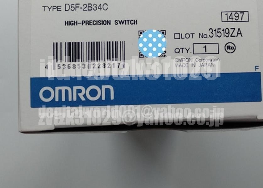 ◆送料無料◆新品 OMRON　プログラムコントローラー D5F-2B34C ◆保証_画像1