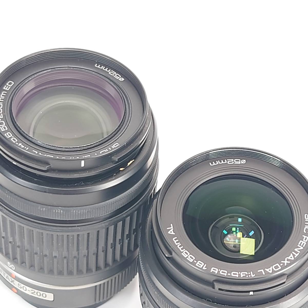単3使用機 PENTAX デジタル一眼レフカメラ K-m ダブルズームキット DA L 18-55mm F3.5-5.6 AL 50-200mm F4-5.6 ED APS-C ペンタックス_画像7