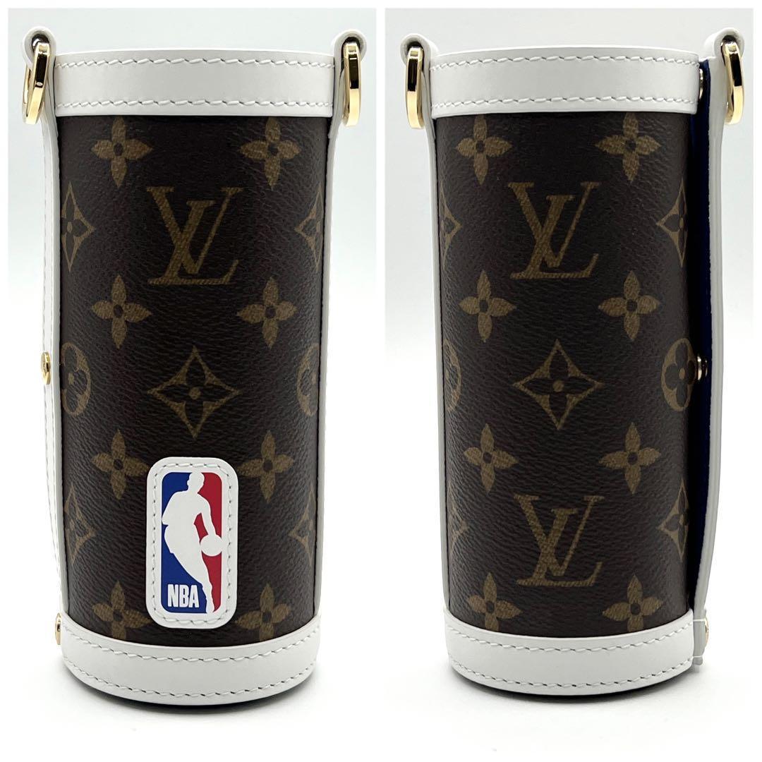 【超希少】ルイヴィトンｘNBA LOUIS VUITTON メンズ　水筒　フラスク　ホルダー　タンブラー_画像6