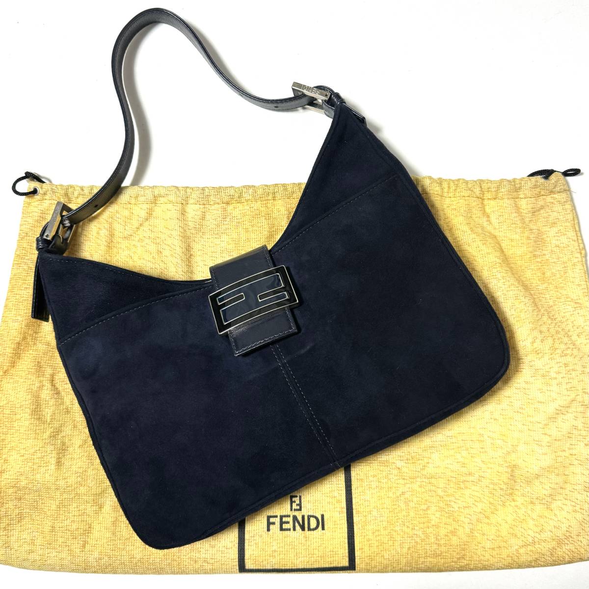 FENDI フェンディ バケット マンマバゲット スエード バッグ HB02773