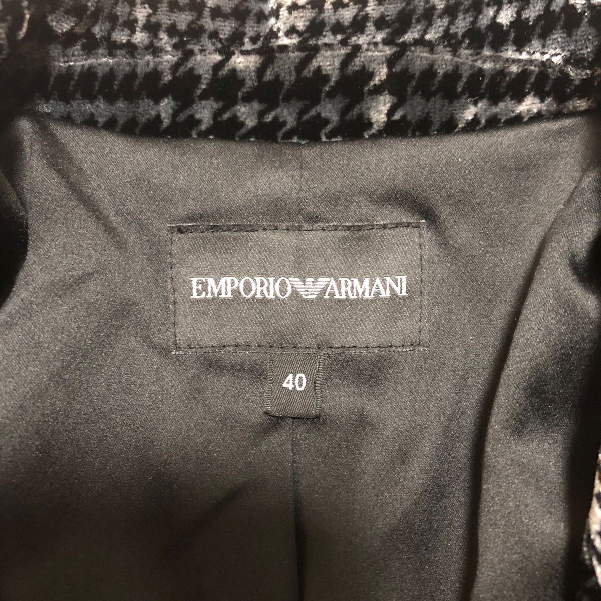 ★ 美品 EMPORIO ARMANI エンポリオアルマーニ レディース テーラードジャケット シングルブレスト ジャケット