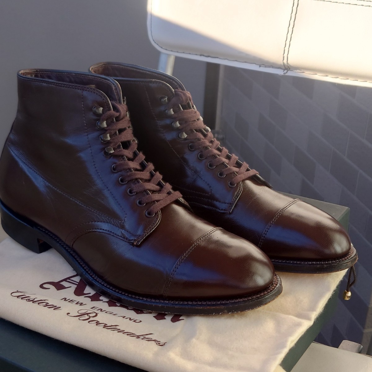 Alden オールデン 41886H 10D キッドスキン 背負え キャップトゥ Alden オールデン 41886H 10D キッドスキン 背負え キャップトゥ