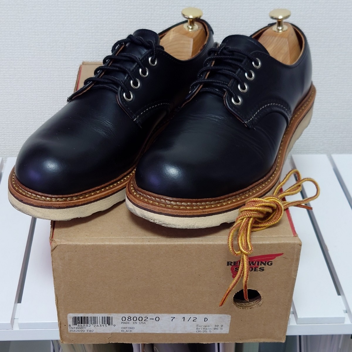 Yahoo!オークション - 【US7.5D/25.5cm】レッドウィング 8002 Yahoo!オークション - 【US7.5D/25.5cm】レッドウィング 8002