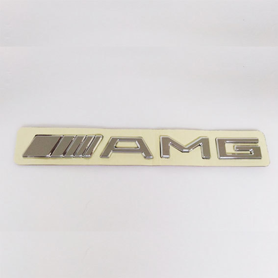 AMG 3D ステッカー　シルバー　1枚_画像1