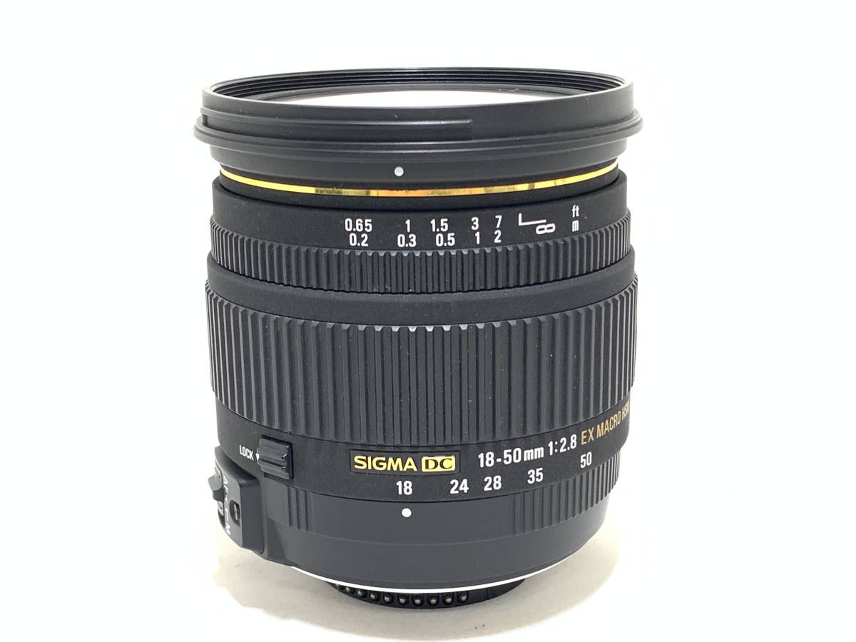 ★特上品★ SIGMA シグマ 18-50mm F2.8 EX DC MACRO HSM ニコン NIKON @2289_画像6