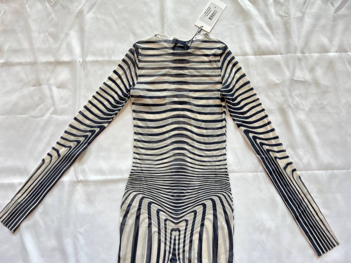 新品　Jean Paul GAULTIER ジャンポールゴルチエ ゴルチェ　メッシュ　パワーネット　アーカイブ　ワンピース　archive dress_画像6