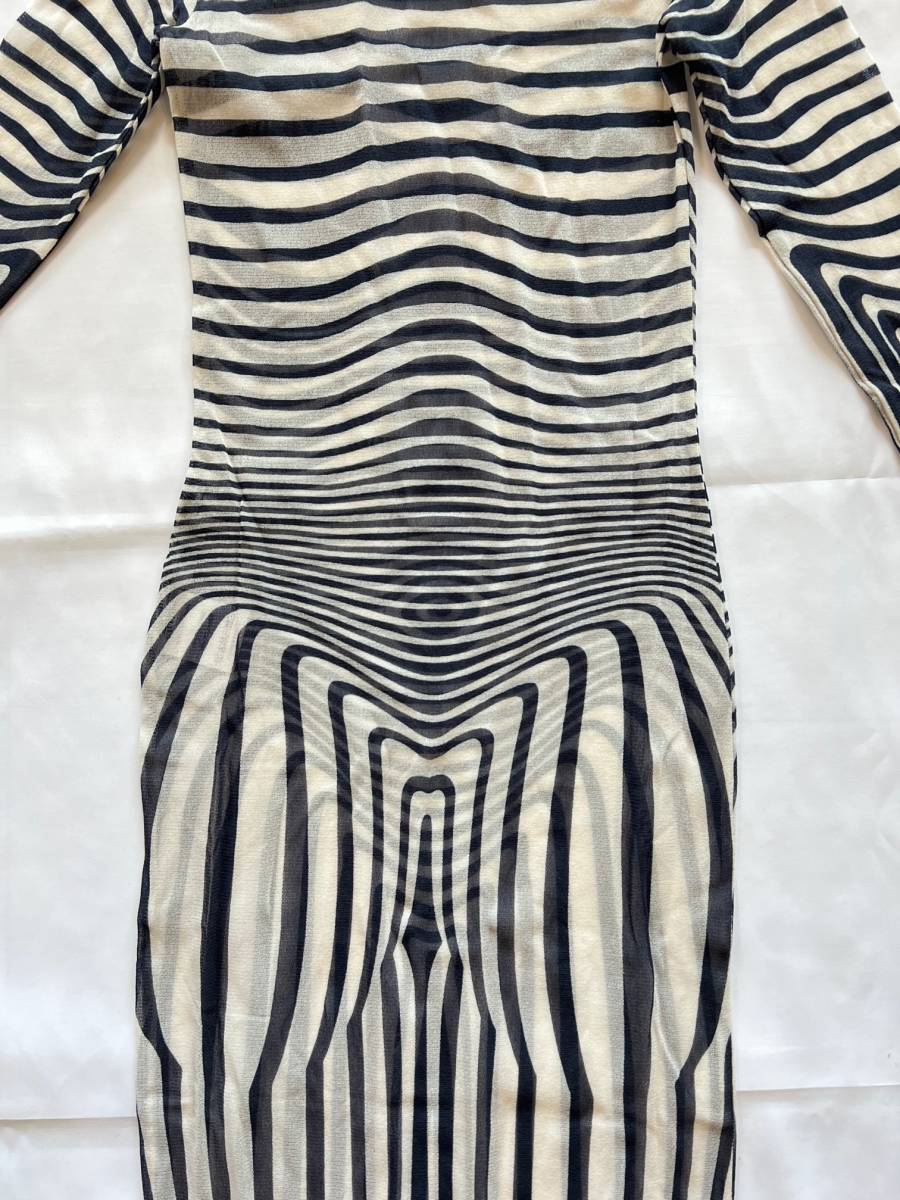 新品　Jean Paul GAULTIER ジャンポールゴルチエ ゴルチェ　メッシュ　パワーネット　アーカイブ　ワンピース　archive dress_画像7