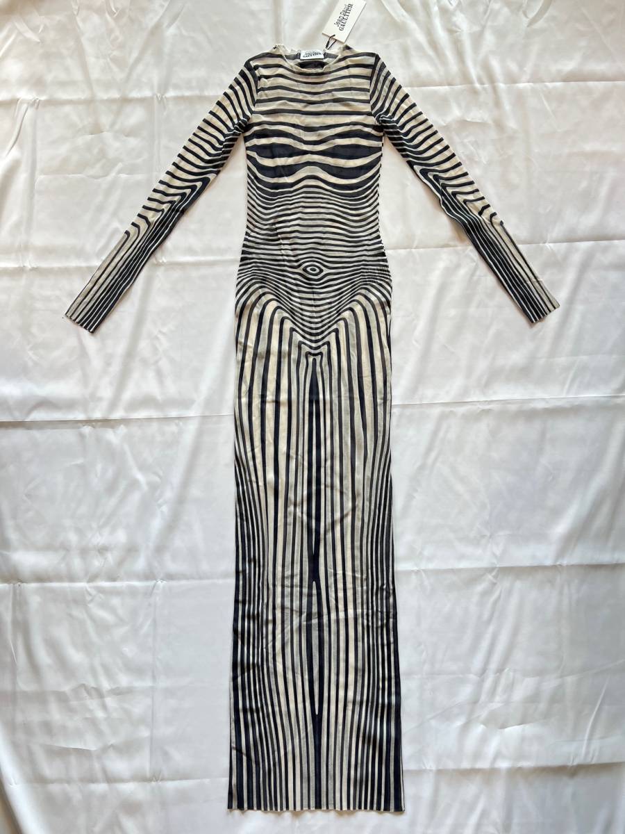 新品　Jean Paul GAULTIER ジャンポールゴルチエ ゴルチェ　メッシュ　パワーネット　アーカイブ　ワンピース　archive dress_画像1