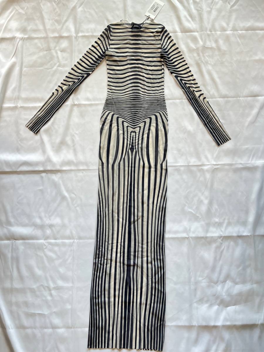 新品　Jean Paul GAULTIER ジャンポールゴルチエ ゴルチェ　メッシュ　パワーネット　アーカイブ　ワンピース　archive dress_画像5