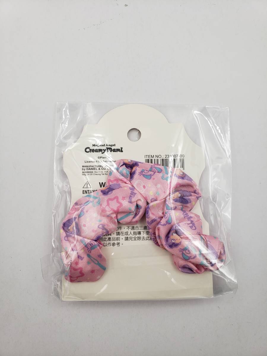 即決 新品 未開封 魔法の天使クリィミーマミ Creamy Mami シュシュ Scrunchie 海外 正規品 国内未販売 高田明美 ぴえろ アクセサリーの画像2