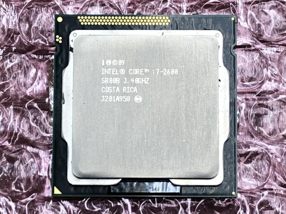 Intel Corei7-2600 【4C/8, 3.10GHz, LGA1155, 動作確認済み】_画像1