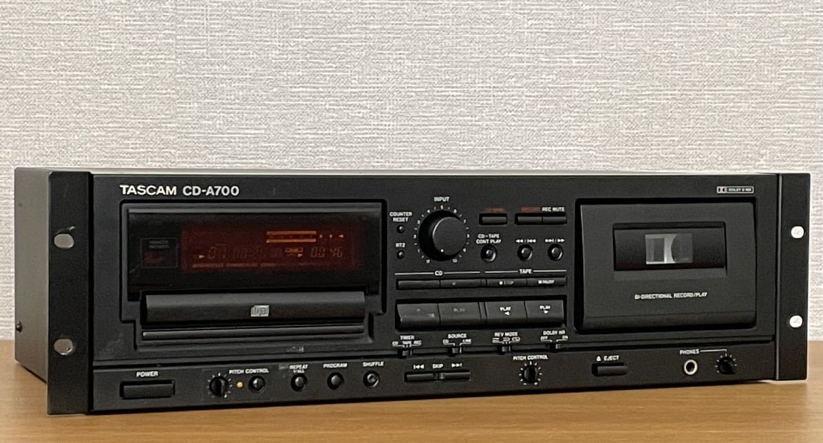 TASCAM 　業務用CDカセットレコーダー 　　CD-A700 　　現状品　　タスカム　_画像2