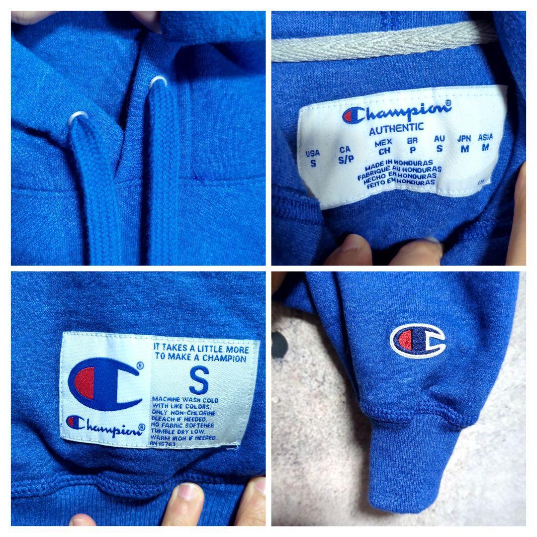 Champion AUTHENTIC カレッジプリント スウェットプルパーカー フーディー チャンピオン スウェット 裏起毛