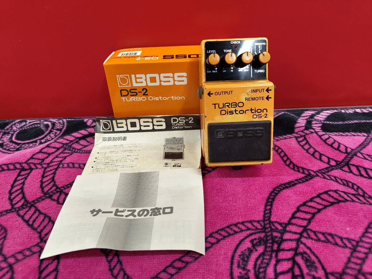 日本製！ BOSS TURBO Distortion MADE IN JAPAN DS-2 ボス ターボ ディストーション　　_画像1