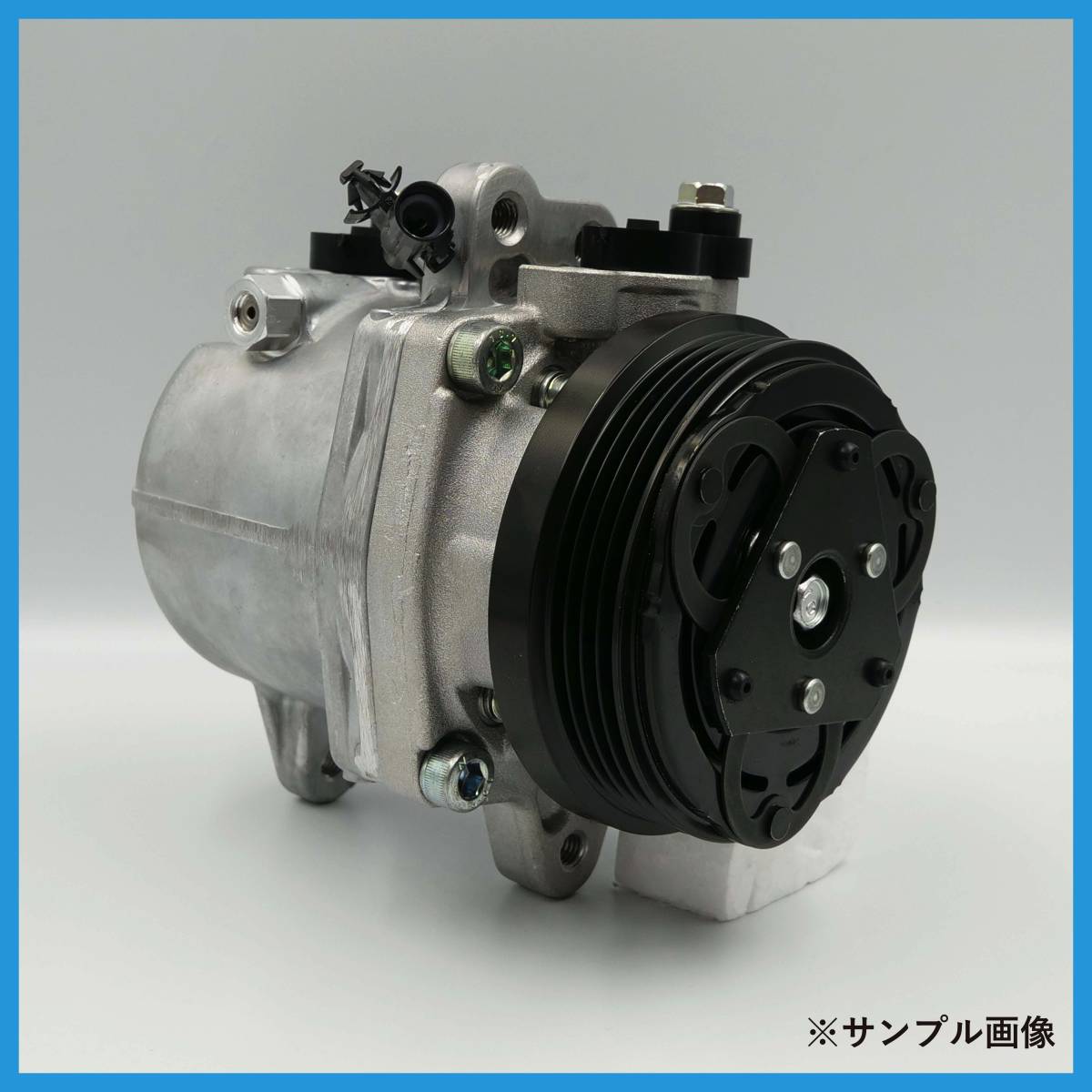 パレット/MK21S リビルト A/C エアコン コンプレッサー 【CALSONIC/CR06d 95201-58J43/95200-58J43 日本製/1年保証/送料無料/要適合確認】_画像8