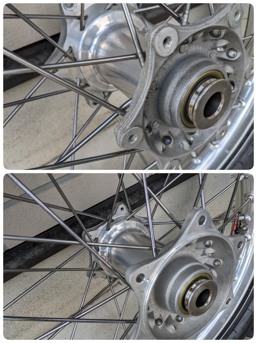 GASGAS EC250 MY2022 前後(21インチ 18インチ) 純正ホイール GASGAS EC250 MY2022 前後(21インチ 18インチ) 純正ホイール