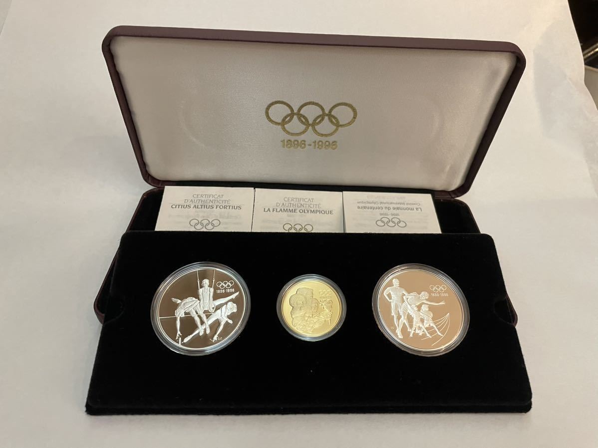 rare 1896-1996 IOC modern times Olympic 100 year memory coin rare 1896-1996 IOC modern times Olympic 100 year memory coin