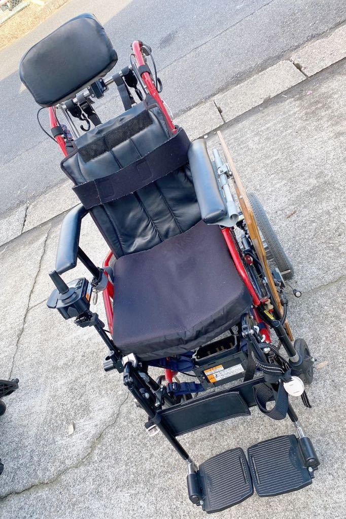 ヤマハ XOF1 電動車椅子 介護用品 車いす リクライニング バッテリー付き 介護 YAMAHA 車椅子 リチウムイオン 電池の画像1