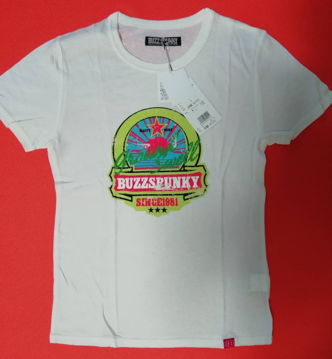 代購代標第一品牌－樂淘letao－新品BUZZSPUNKY バズスパンキーTシャツホワイトサイズM