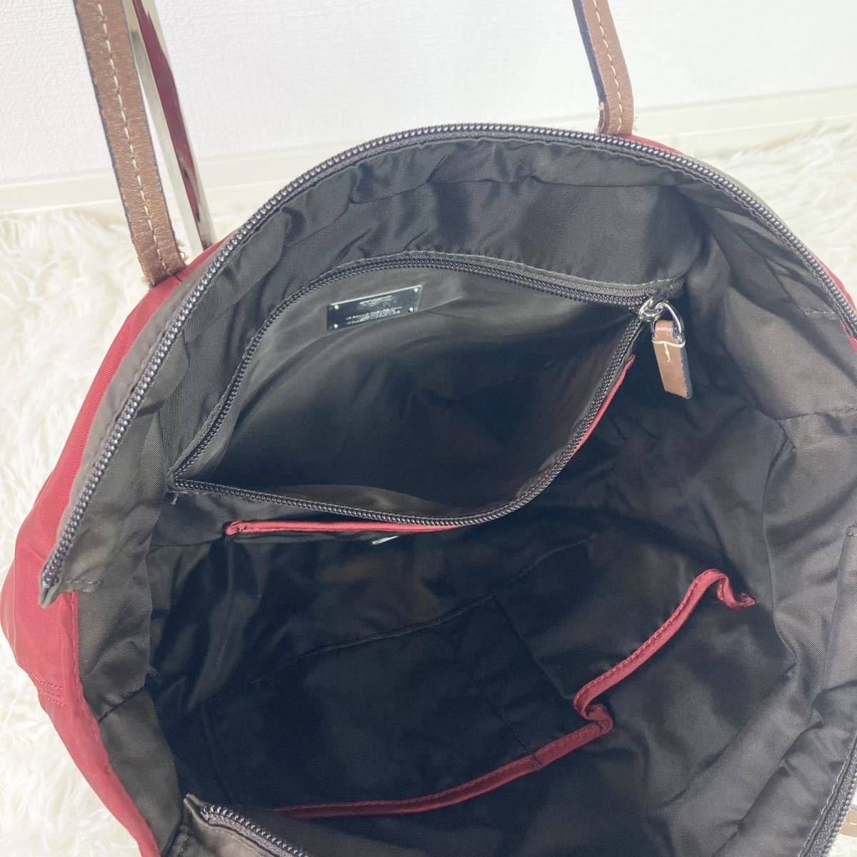 1円【美品 入手困難】TUMI トゥミ ビジネスバック ブリーフケース 肩掛け◎ A4◎ メンズ バリスティックナイロン レザー ショルダー トート_画像9