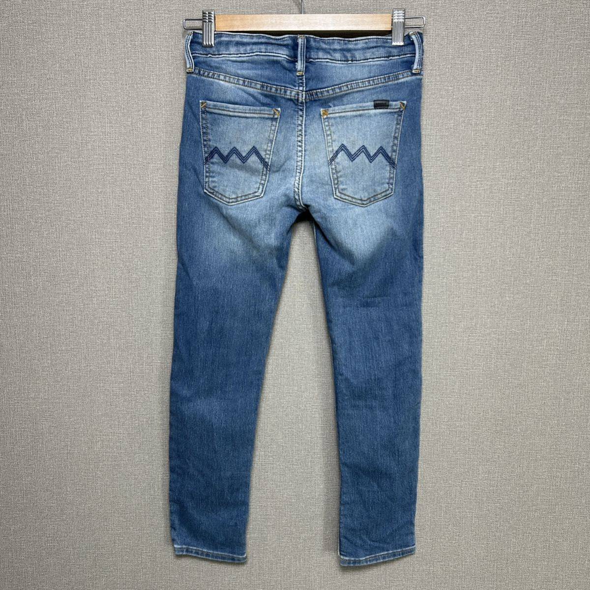 YT1084 H&M エイチアンドエム スーパーソフトデニム サイズ130-140 ストレッチスキニージーンズ_画像2