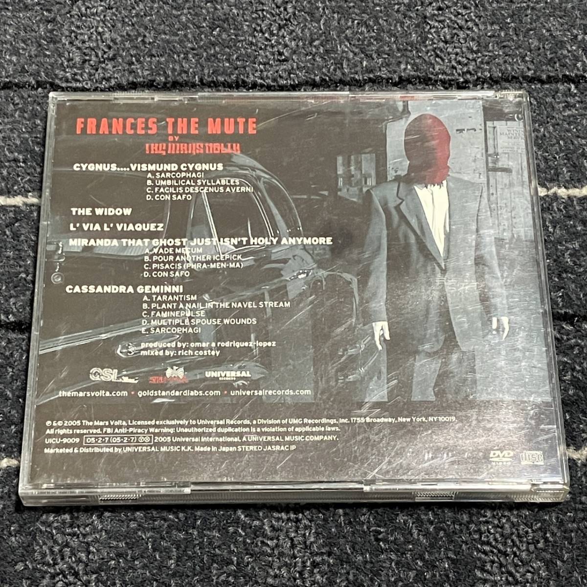 CD+DVD Mars Volta Frances The Mute 国内盤 帯付 マーズ・ヴォルタ