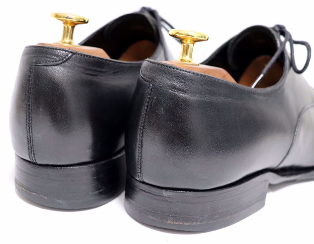 [良品] UNITED ARROWS 9 27㎝　ビジネスシューズ ストレート　外羽根　ブラック　高級靴　本革　レザー　フォーマル　紳士靴　送料無料！_画像5