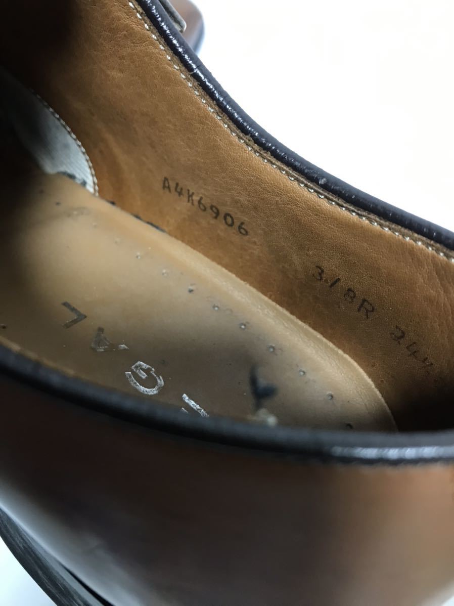 [良品] 318R REGAL 24.5㎝　ビジネスシューズ スワールトゥ　メンズ　高級靴　本革　レザー　フォーマル　紳士靴 ドレス　送料無料！_画像8