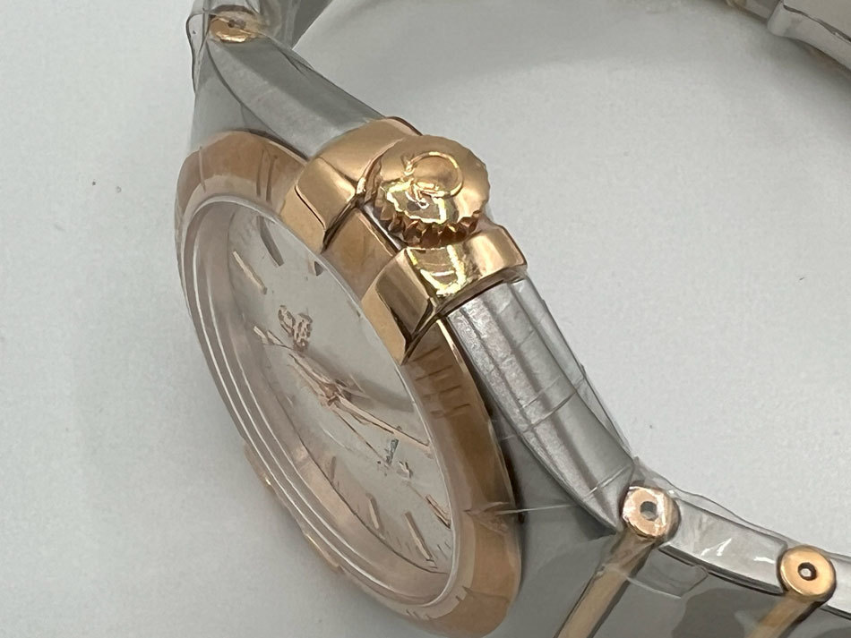OMEGA オメガ コンステレーション 35mm メンズウォッチ 腕時計 クォーツ レッドゴールド 2023年11月購入 123.20.35.60.02.001 新品の画像4