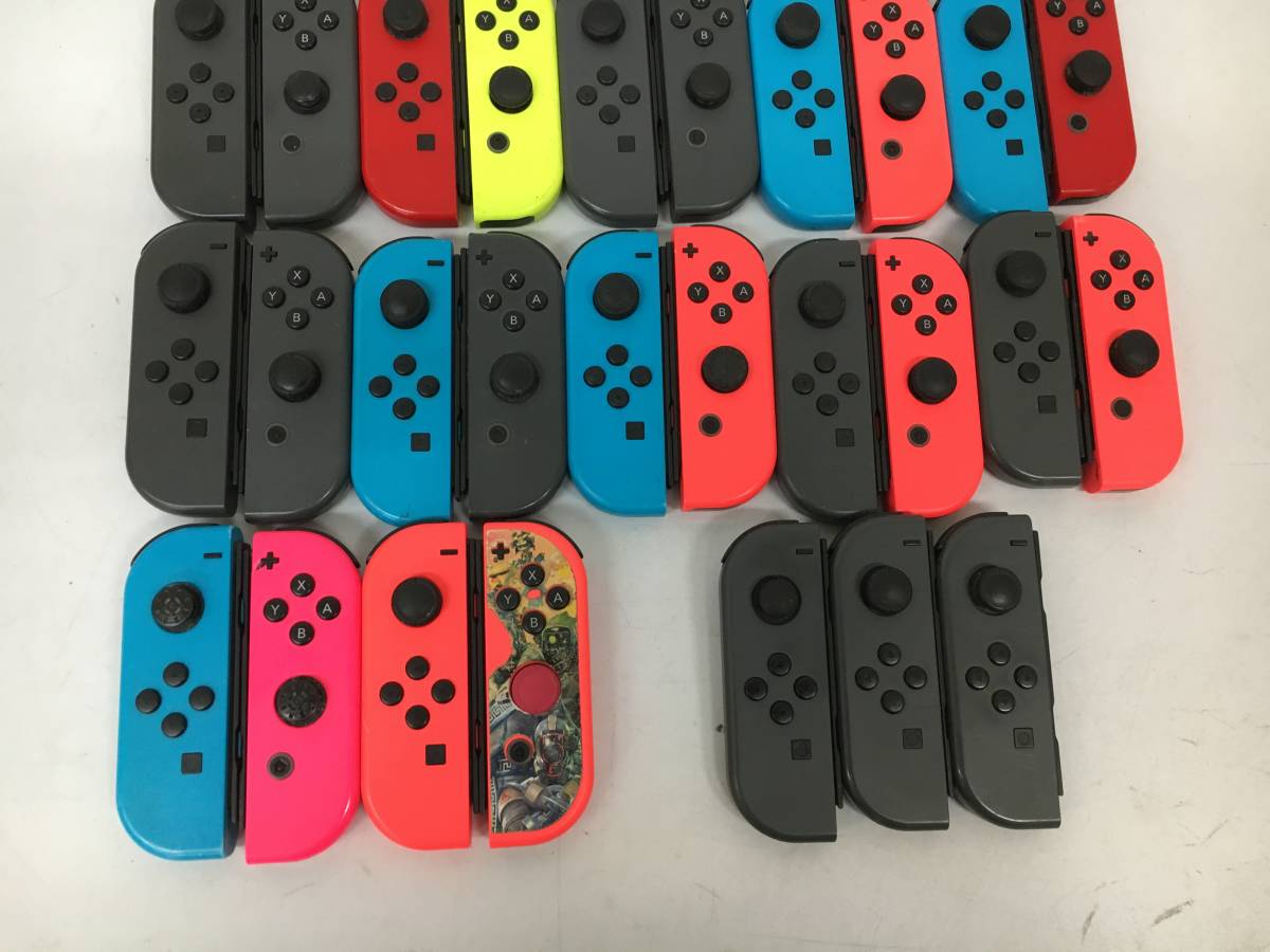 Nintendo Switch Joy-Con ジャンク 37個セット 大量 まとめ ニンテンドースイッチ ジョイコン【z3-260/0/0】_画像3