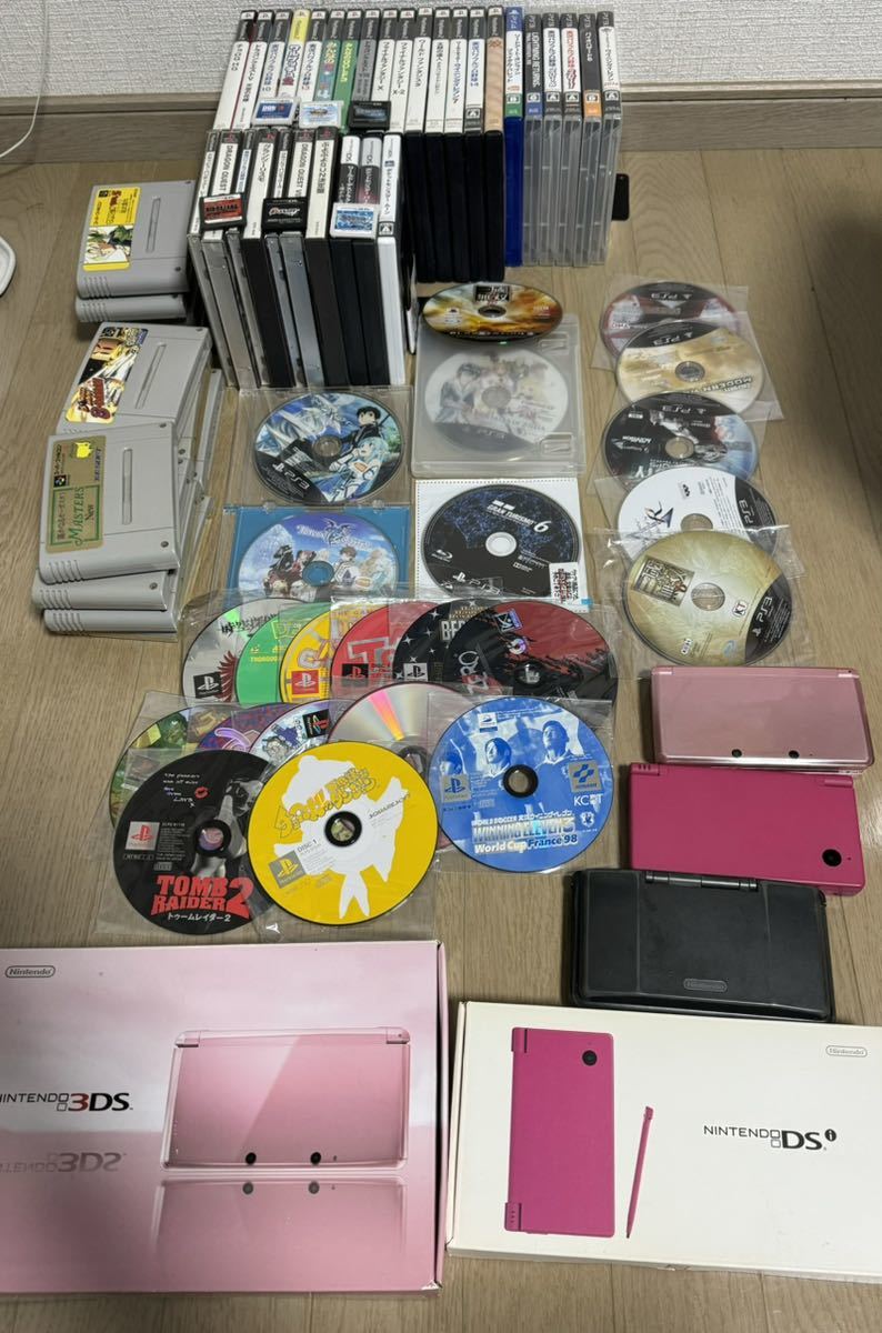 3ds、ds本体　PS、PS2、PS3、DS、3DS、　　　　　スーファミ他　ソフトまとめ売り_画像1