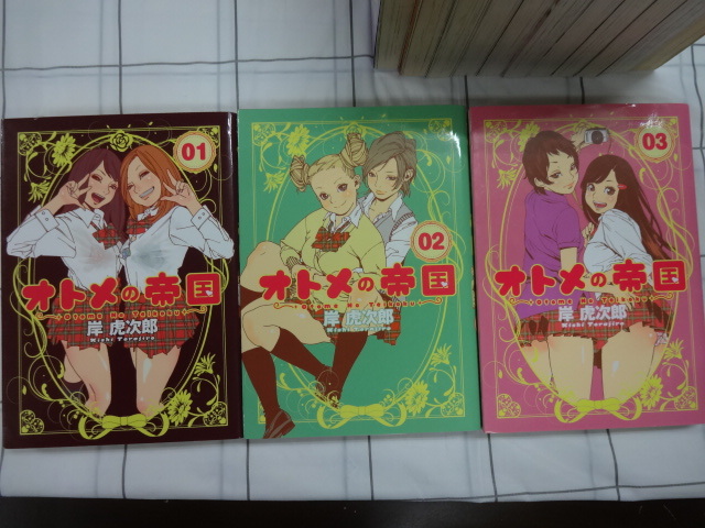 オトメの帝国 コミックス全１４巻完結セット 岸虎次郎 ジャンク 学園コメディの画像2