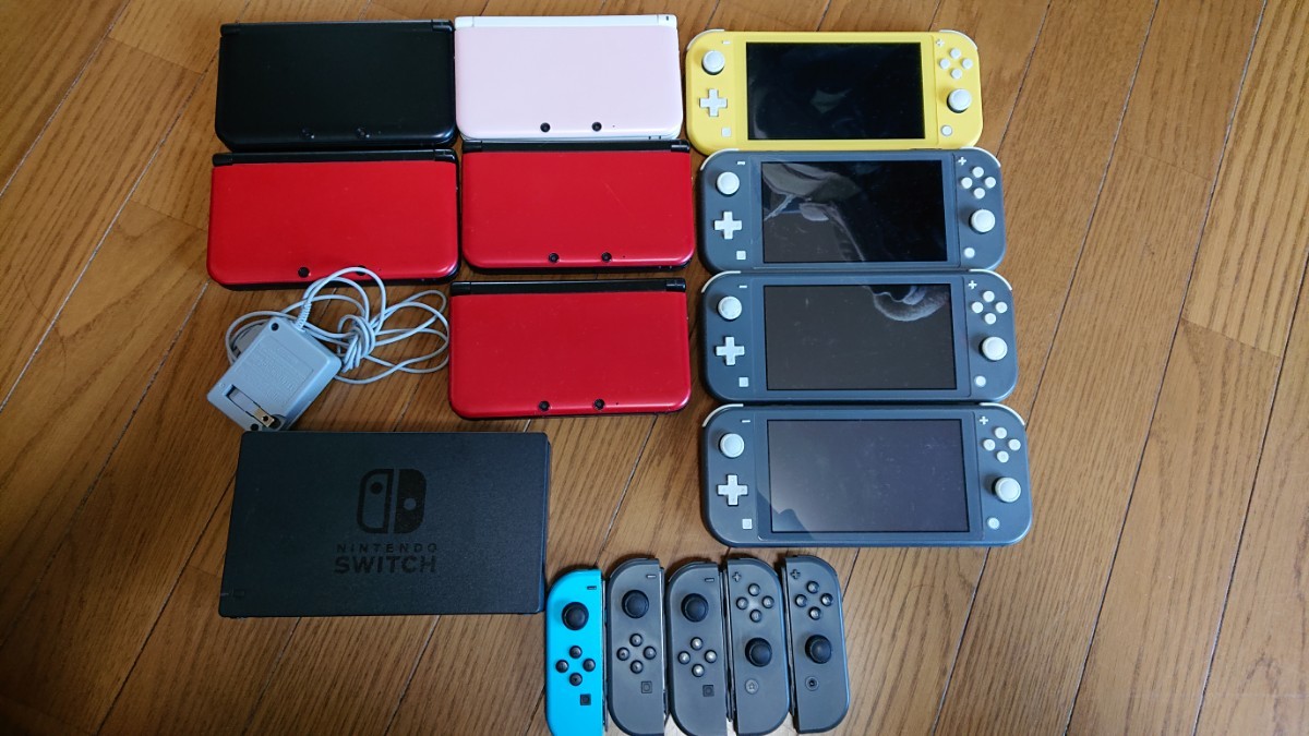 ☆ニンテンドー☆Nintendo☆小型ゲーム機☆Switch☆3DSLL☆ジャンク☆動作未確認☆中古☆Joy-Con☆SwitchLite☆おまとめ☆大量☆_画像1