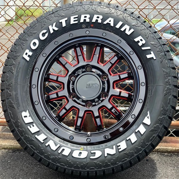 キャンプ仕様 200系ハイエース 新品 16インチ タイヤホイールセット オーレンカウンター RT 215/65R16 車検対応 ホワイトレター_画像5