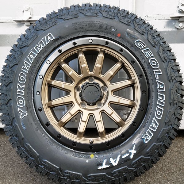 新品 16インチ タイヤホイール 4本セット ヨコハマ ジオランダー X-AT 235/70R16 デリカD5 デリカ D5 RAV4 ラブフォー CX5 CX-5 16x7.5J+35_画像3