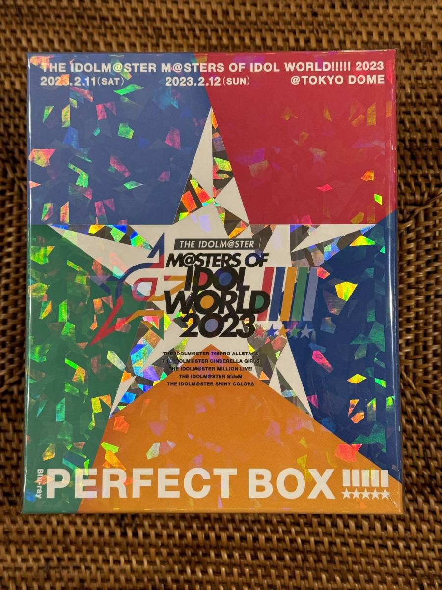 【アイマスMOIW2023】THE IDOLM@STER M@STERS OF IDOL WORLD!!!!! 2023 Blu-ray PERFECT BOX!!!!　Blu-ray BOX【アソビストア特典付】_画像1