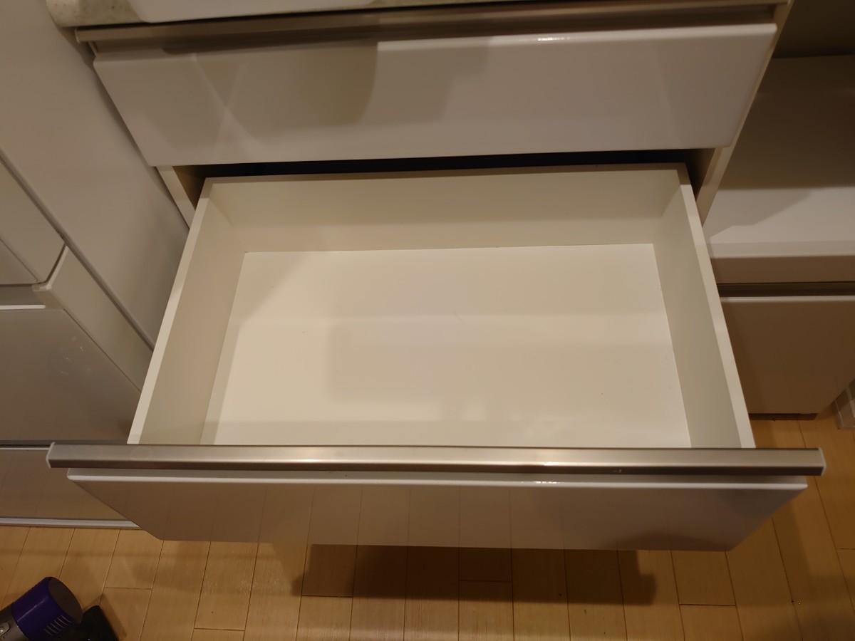 ニトリ キッチンボード アルミナ２ ホワイト 幅100cm 100KB WH_画像7