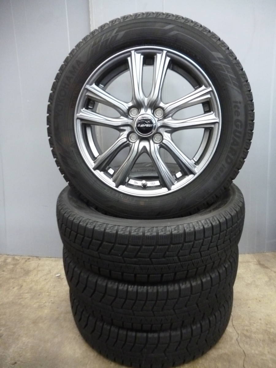 良品★バリ山★ヨコハマ★175/65R15セット★ヤリス・アクア・ヴィッツ・フィット・インサイト・グレイス★G_画像1