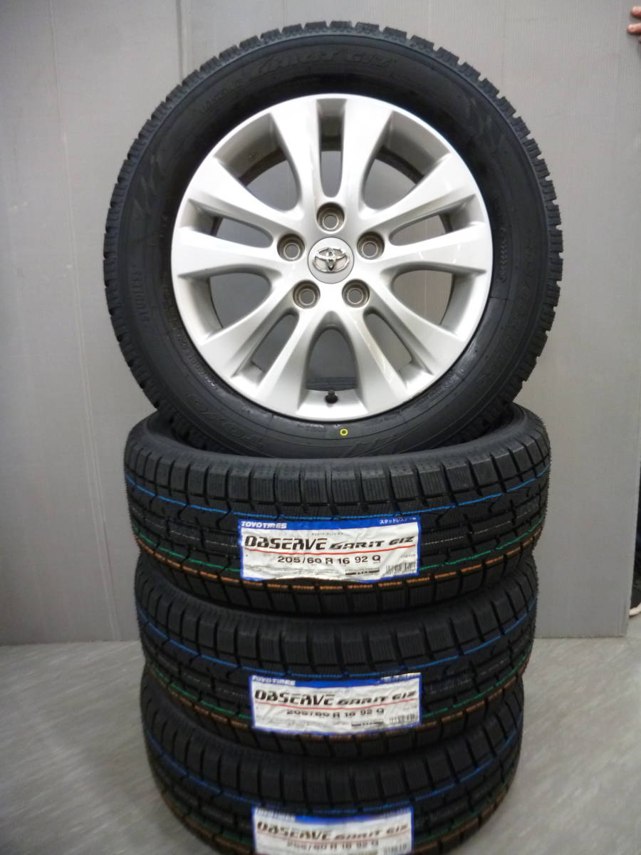 トヨタ純正ホイール新品スタッドレスセット★205/60R16★ノア・ヴォクシー・エスクァイア・プリウスα・サイ★G_画像1