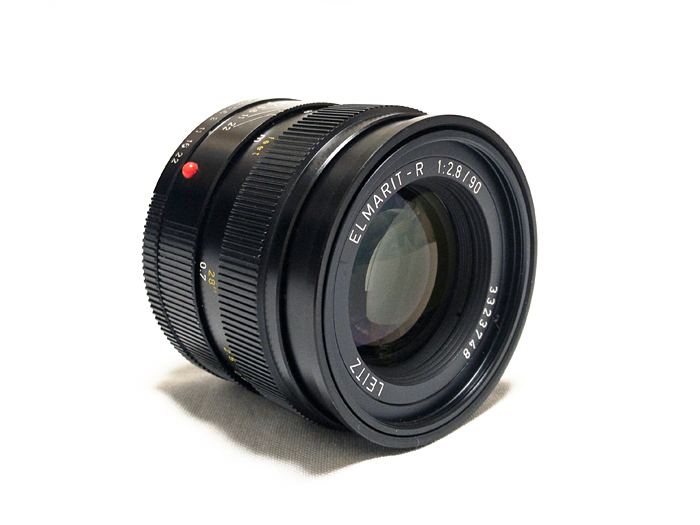 美品 後期型 E55 Leica Elmarit R 90mm f2.8 エルマリートフード内蔵 ライカ Rマウント_画像7