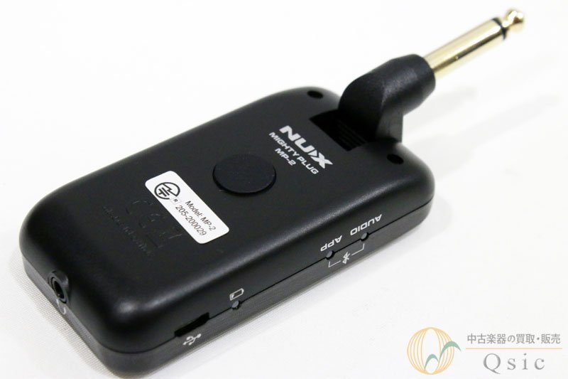 [極美品] NUX Mighty Plug MP-2 簡単に使えるエレキギター/ベース用のヘッドフォンアンプ [XJ096]_画像2