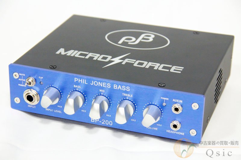 [良品] Phil Jones Bass(PJB) BP-200 コンパクトかつパワフルなベースアンプヘッド！ [XJ112]_画像1