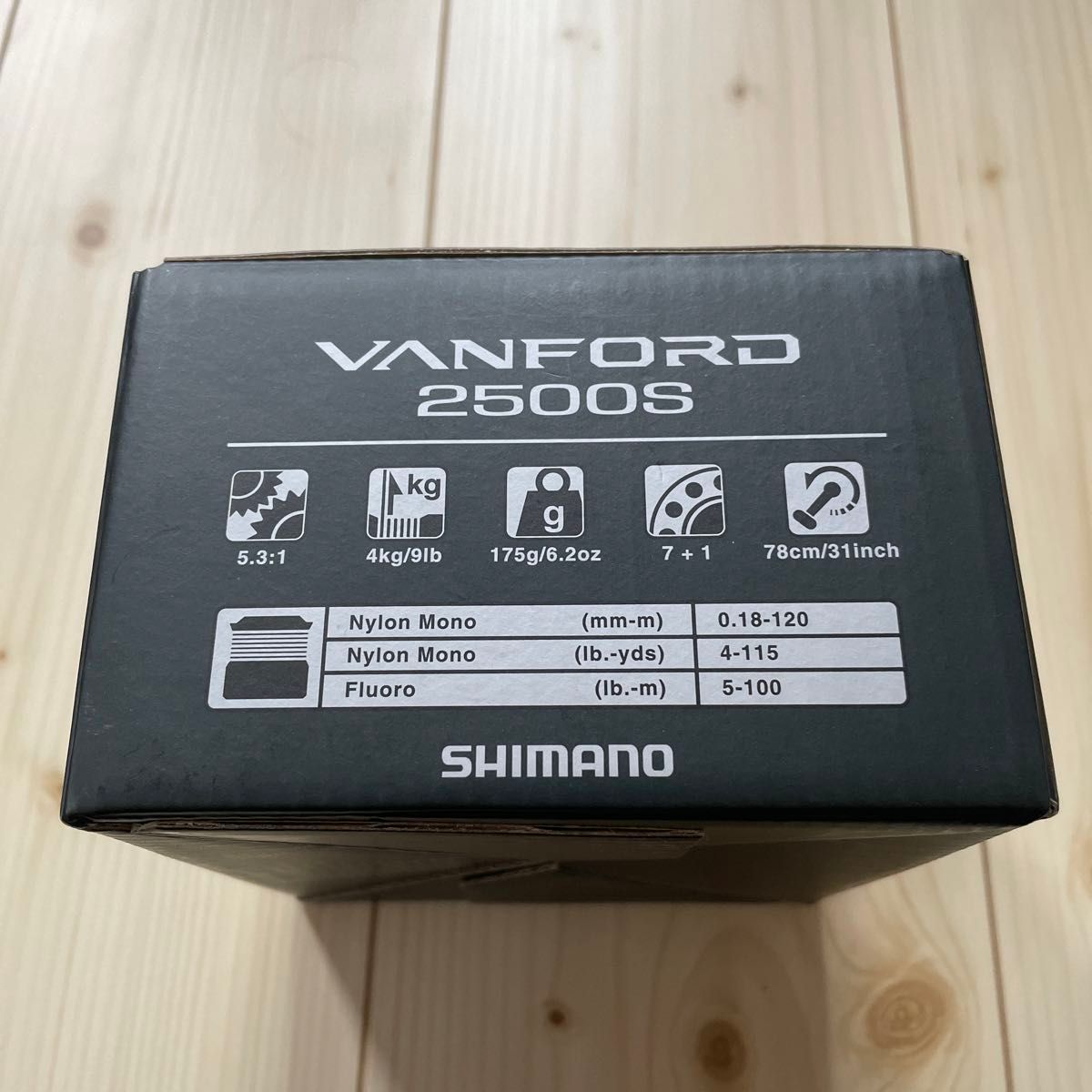 SHIMANO ヴァンフォード 2500S PE0.6 200m巻