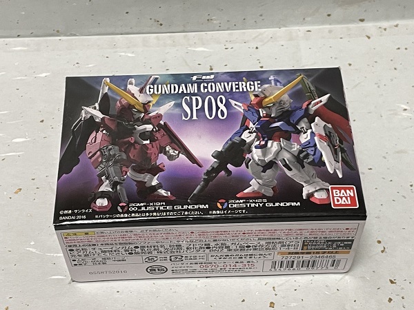 ガンダムコンバージ　　SP08　　ジャスティスガンダム　デスティニーガンダム　　FW GUNDAM CONVERGE　 gundamconverge