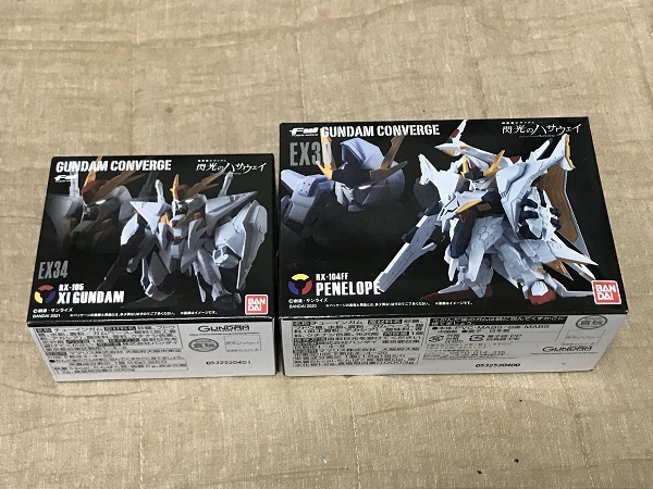 ガンダムコンバージ　　EX30　EX3４　ペーネロペー・クスィーガンダム　　　FW GUNDAM CONVERGE　 gundamconverge_画像1