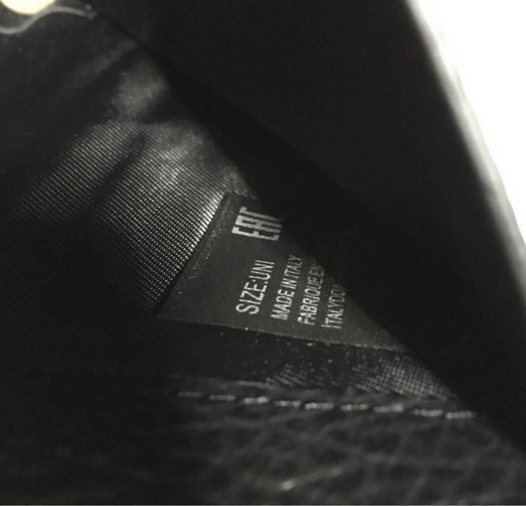 新品未使用 Maison Margiela メゾンマルジェラ 二つ折り財布ブラック 財布 #101_画像5