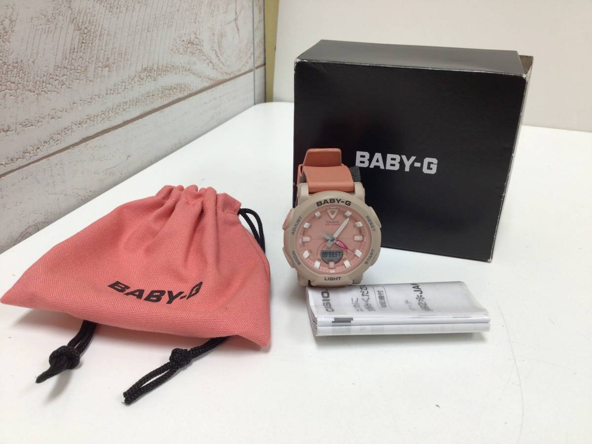 1343■CASIO カシオ BABY-G BGA-310C-1AJF ベビージー デジアナ レディース 腕時計 稼働品 ファッションウォッチ 箱/袋有_画像1
