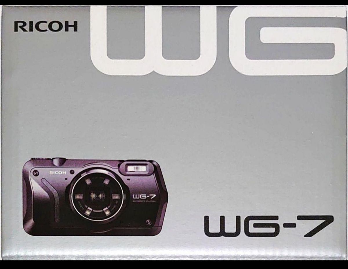 新品未開封★RICOH リコー　WG-7 BLACK 防水デジタルカメラ