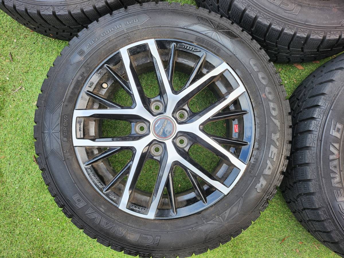 グッドイヤー　アイスナビ　2019年　205/60R16　ステップワゴンスパーダに使用_画像3